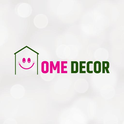 Cheerful Home Decor Logo with Playful Colors and Smiley Face Template