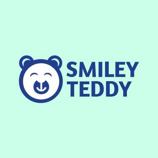 Cheerful Smiley Design Featuring Adorable Teddy Logo Template