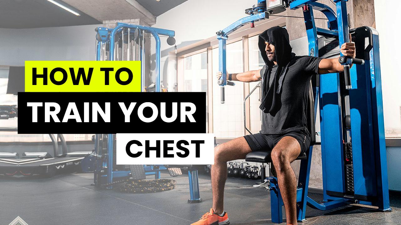 Chest Workout Techniques Fitness YouTube Thumbnail Template