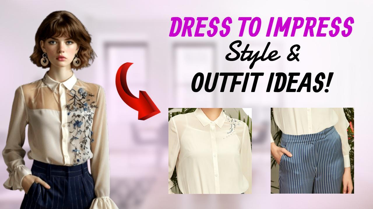 Chic Outfit Inspiration Fashion YouTube Thumbnail Template