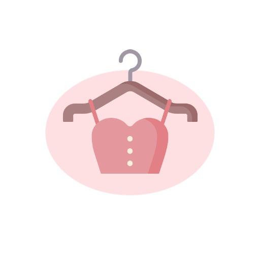 Chic Pink Crop Top Design for a Fashion Clothing Brand Logo Template