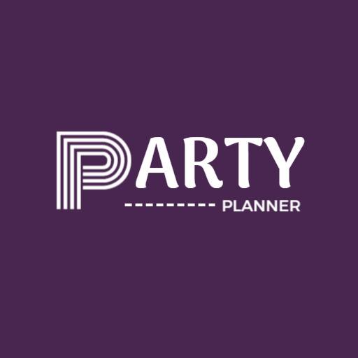 Chic Purple and White Design for Event Planner Logo Template