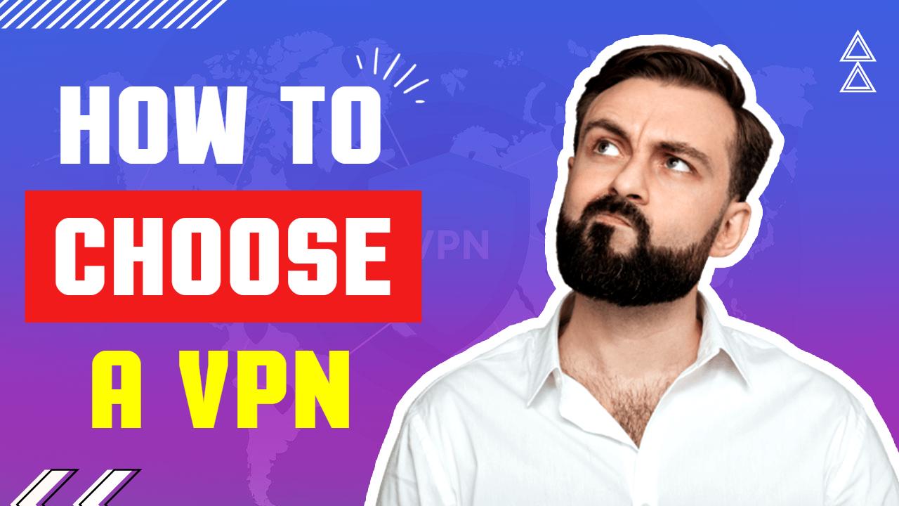 Choosing the Best VPN Guide Trending YouTube Thumbnail Template