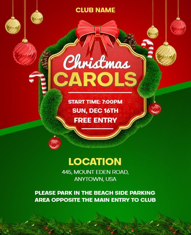 Christmas Flyer Maker Template