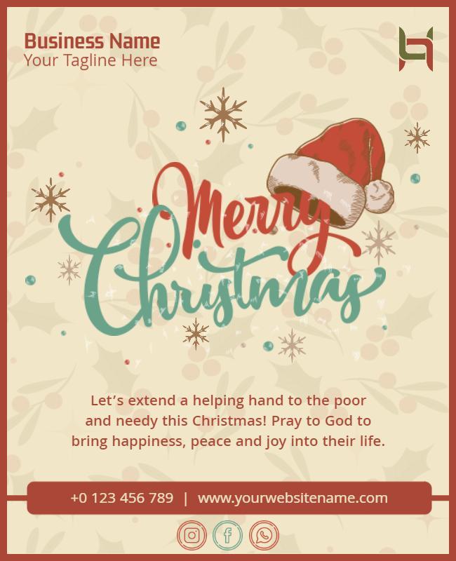 Christmas Flyer Template