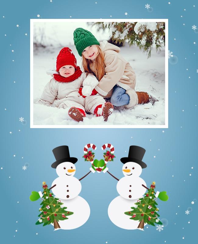 Christmas Frame Flyer Template