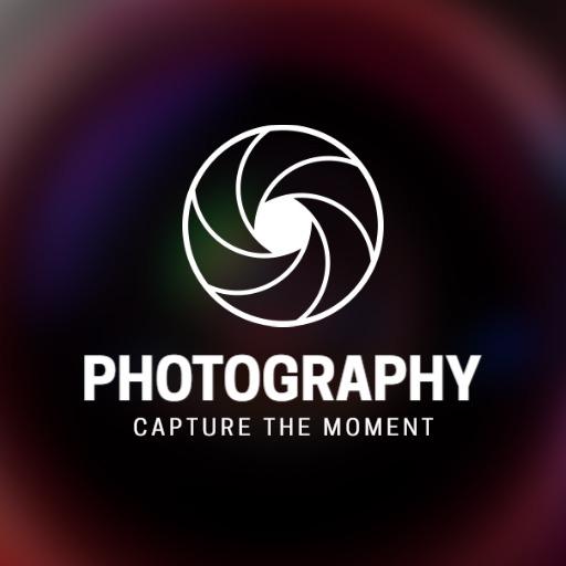 Circular Design Featuring Photography Theme to Capture Moments Logo Template