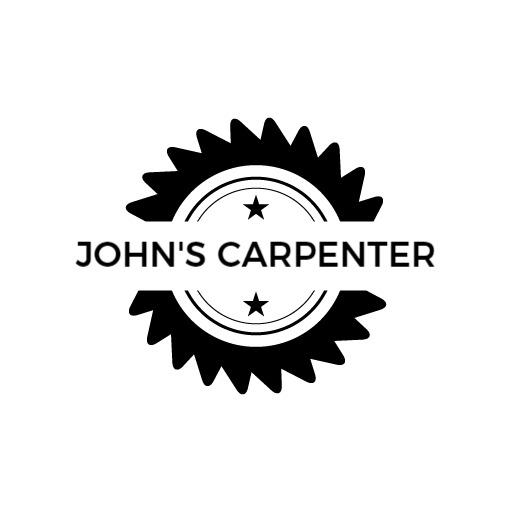 Classic Black and White Carpentry Design for Professionals Logo Template