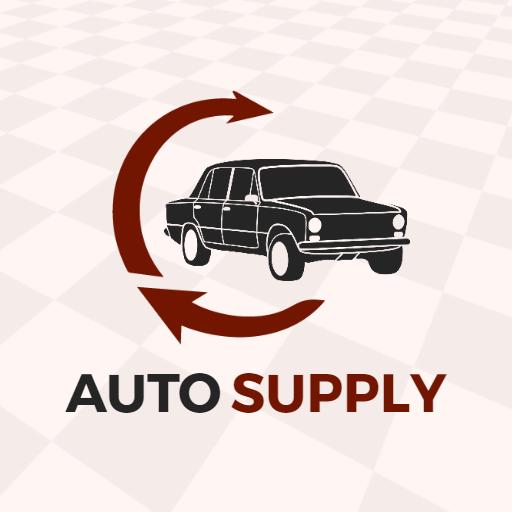 Classic Black Car Design Representing Auto Supply Logo Template
