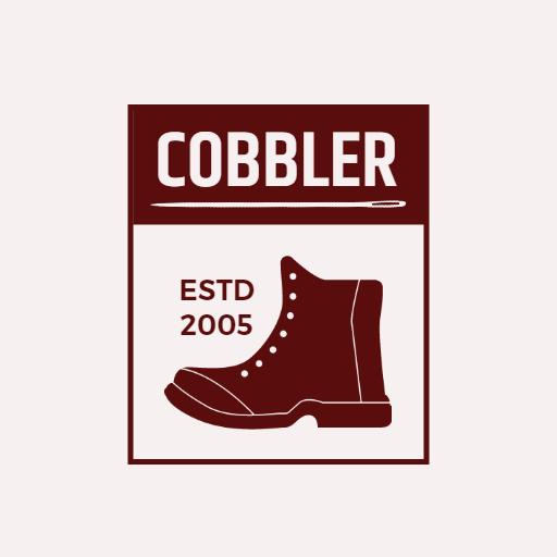 Classic Brown Boot Design Representing Dedicated Shoemaker Logo Template