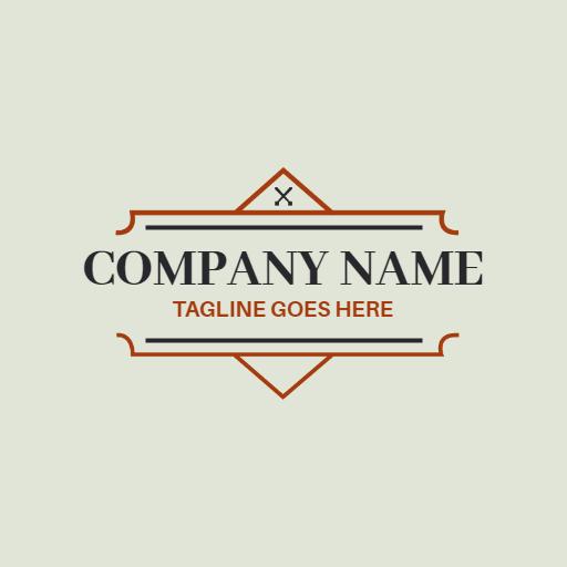 Classic Elegant Design Featuring Vintage Style Elements Logo Template