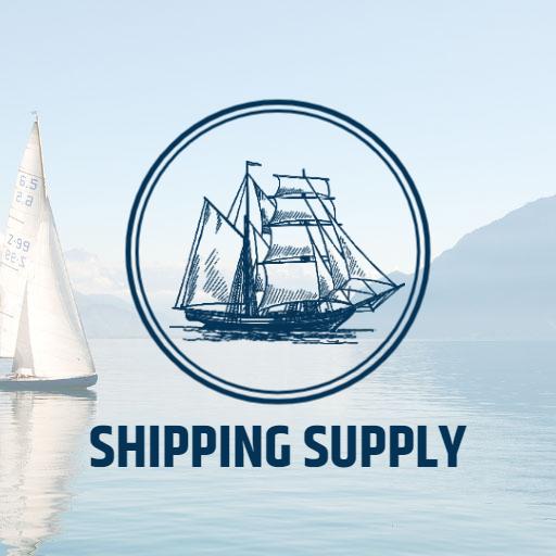 Classic Sailboat Illustration Representing Shipping Supply Logo Template