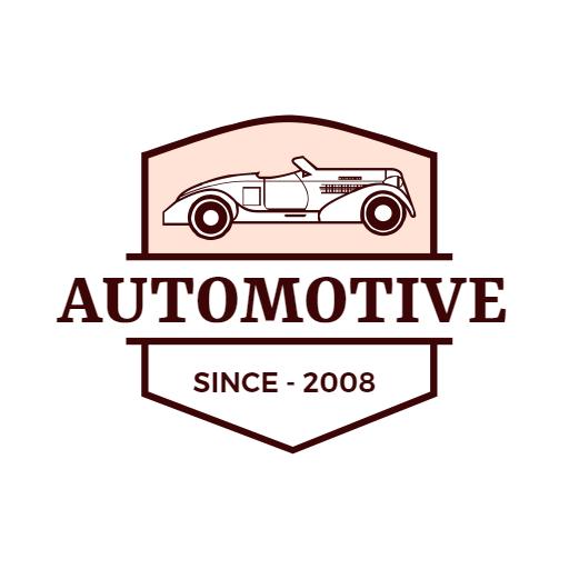 Classic Vintage Car Design Emphasizing Automotive Excellence Logo Template