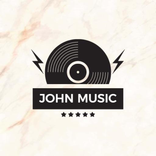 Classic Vinyl Record Design Celebrating Creative Music Logo Template