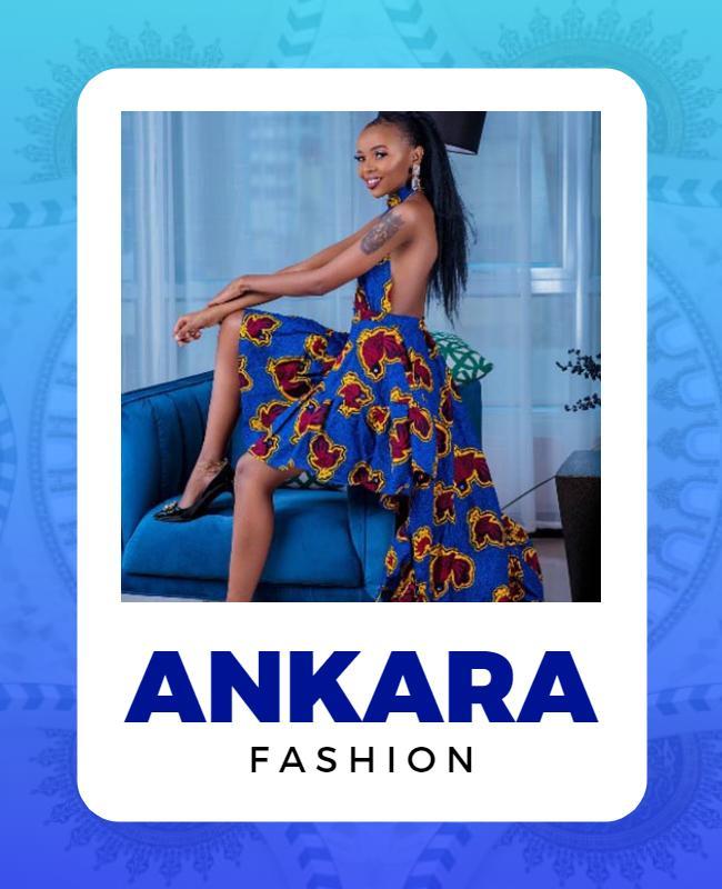 Colorful Ankara Fashion Showcase Flyer Template