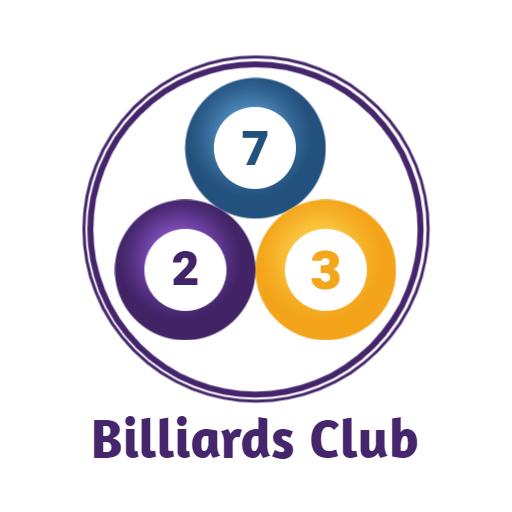 Colorful Billiard Balls Design for Billiards Club Logo Template