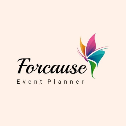 Colorful Butterfly Design Representing Event Planning Company Logo Template