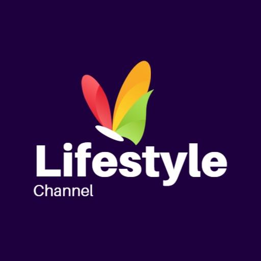 Colorful Butterfly Design Representing Lifestyle YouTube Channel Logo Template
