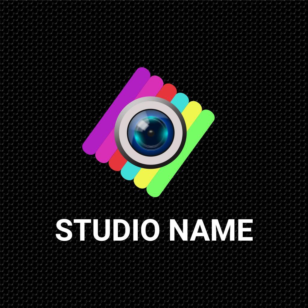 Colorful Camera Design Perfectly Capturing Entertainment Moments Logo Template