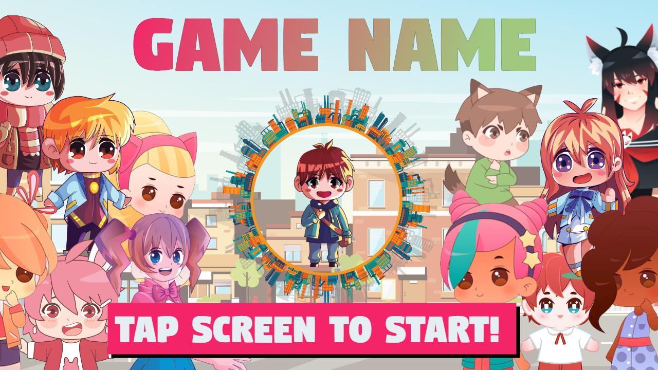 Colorful Character Introductions Gaming YouTube Thumbnail Template
