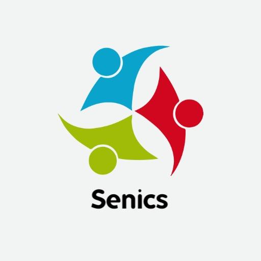 Colorful Connection of People Supporting NGO Services Logo Template