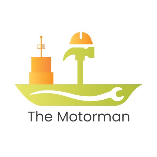 Colorful Gradient Ship and Tool Design for Marine Services Logo Template