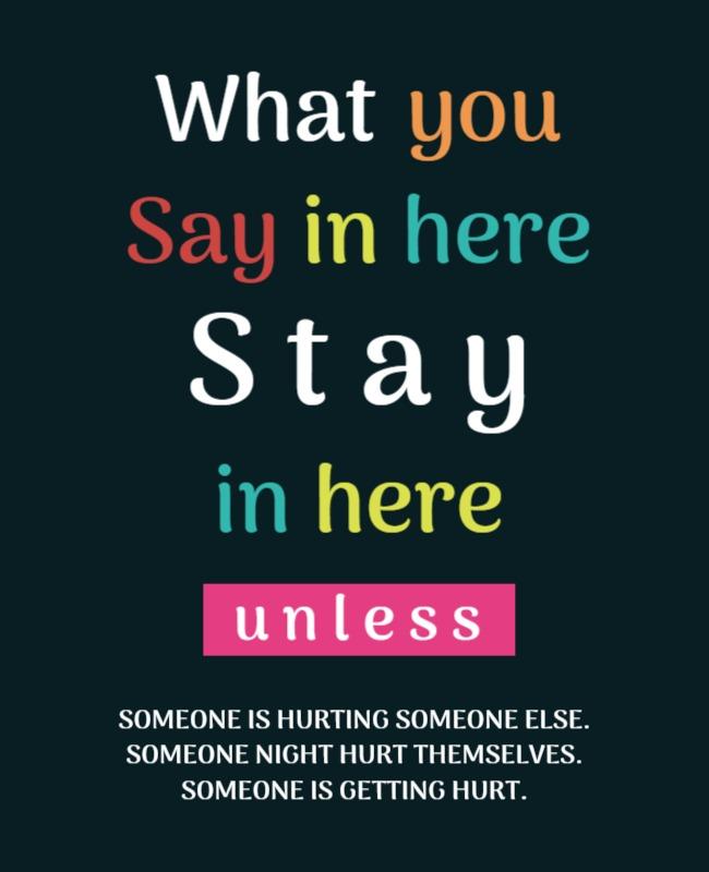 Colorful Motivational Mental Health Awareness Poster Template