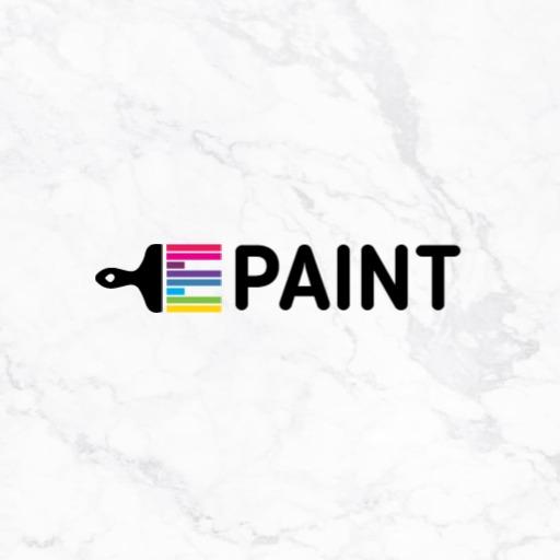 Colorful Paint Brush Design Celebrating Artistic Painting Logo Template