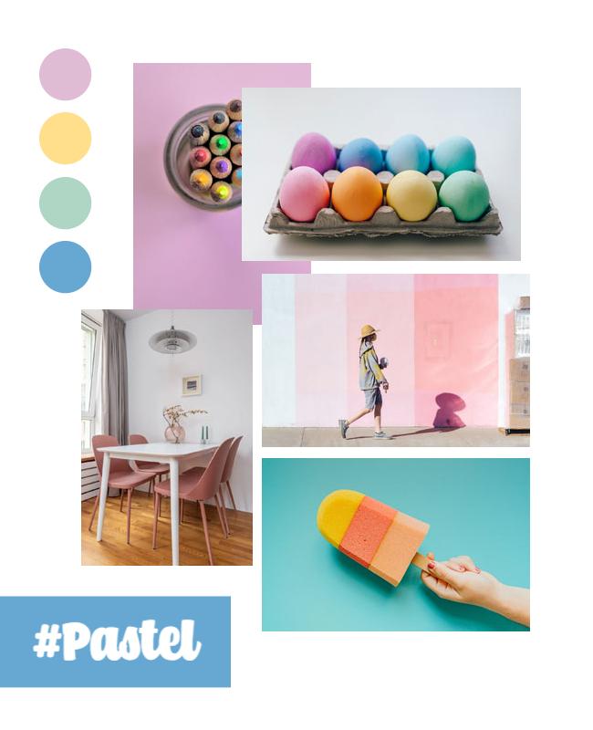 Colorful Photo Collage Flyer Template