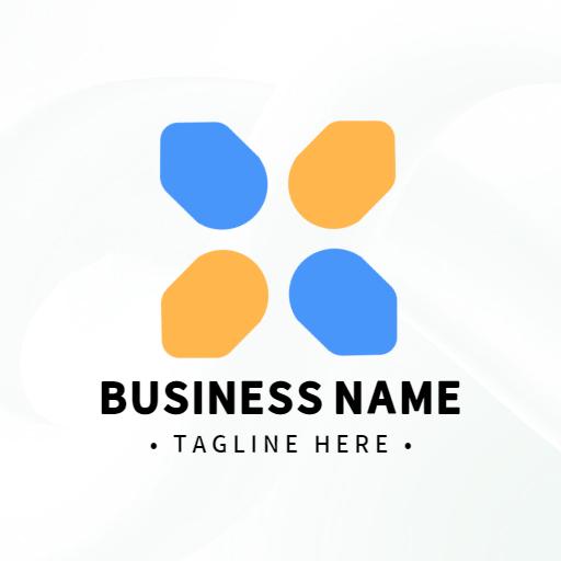 Colorful Shapes and Modern Design for Business Logo Template