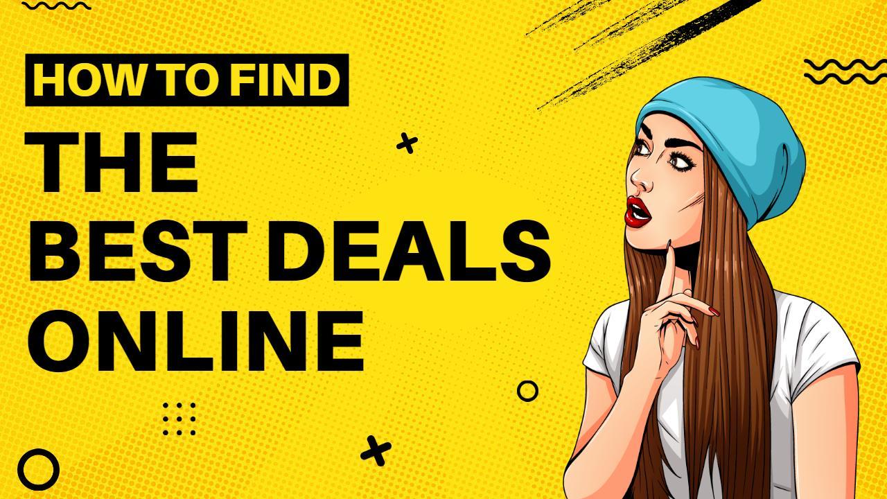 Comic Style Character Shopping Tips YouTube Thumbnail Template