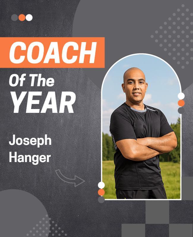 Community Coach of the Year Event Flyer Template