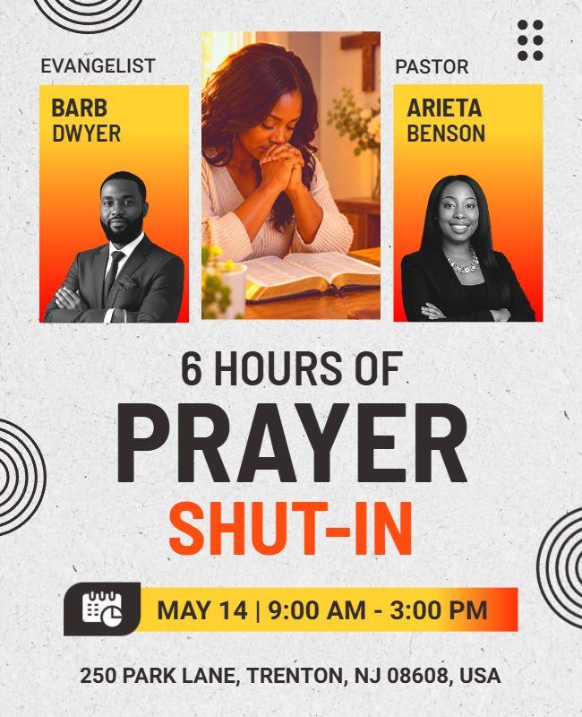 Community Prayer Event Flyer Template