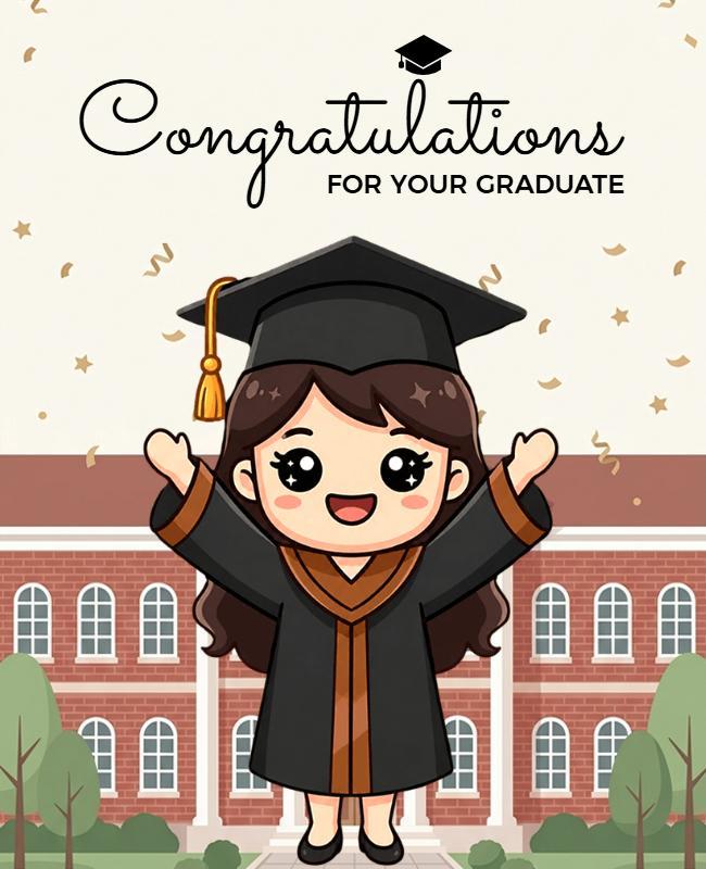 Congratulations Graduate School Poster Template