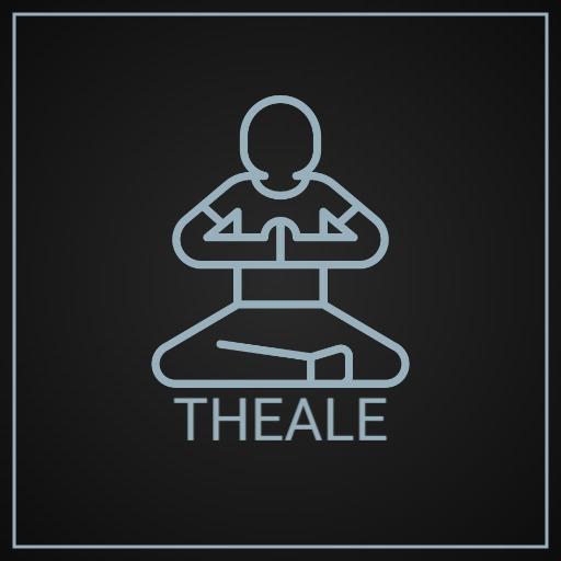 Contemplative Yoga Posing for Mindfulness in Fitness Logo Template
