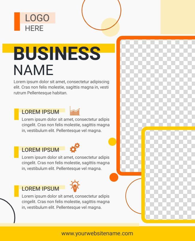 Corporate Business Information Flyer Template