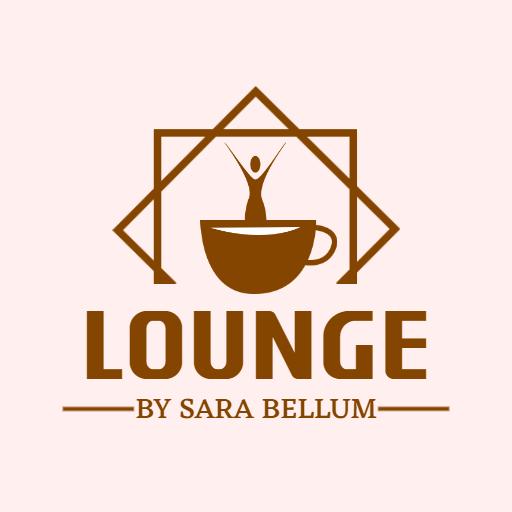 Cozy Brown Coffee Illustration for Relaxing Lounge Logo Template