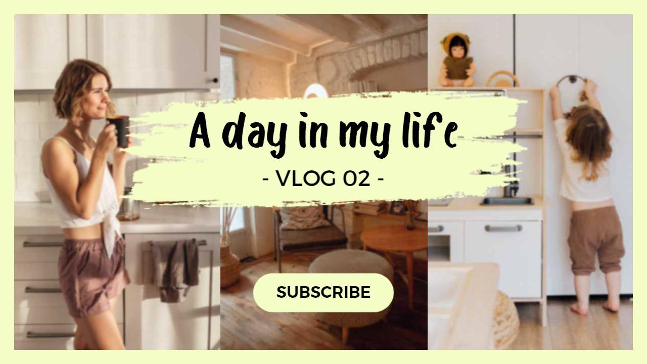 Cozy Morning Routine Lifestyle VLog YouTube Thumbnail Template