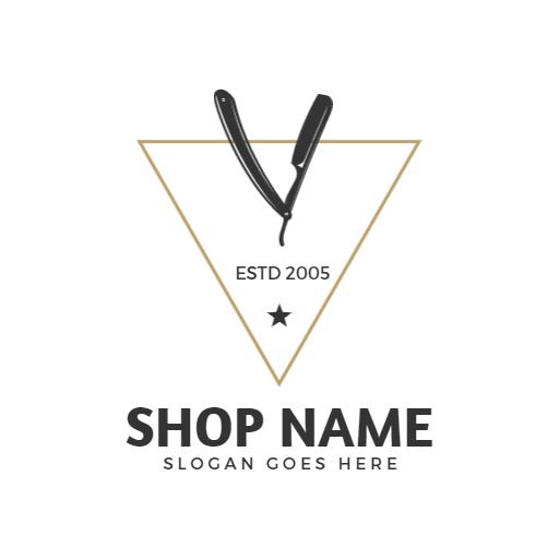 Crafting Sophisticated Looks with Modern Barber Shop Logo Template