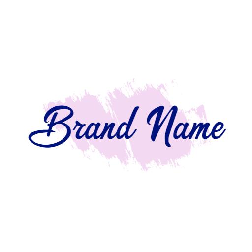 Creative Business Branding with Elegant Purple Background Logo Template