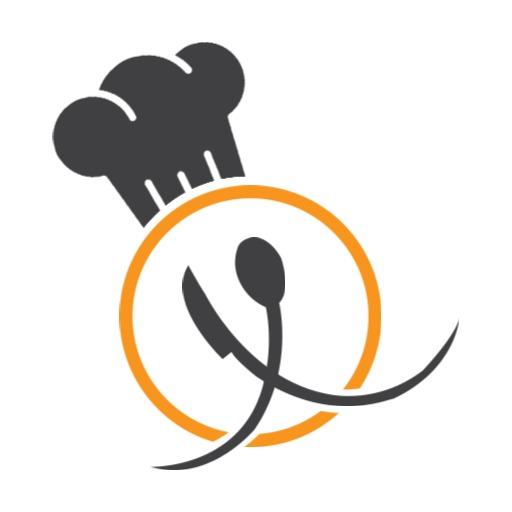 Creative Culinary Design Featuring Chef Hat for Catering Logo Template