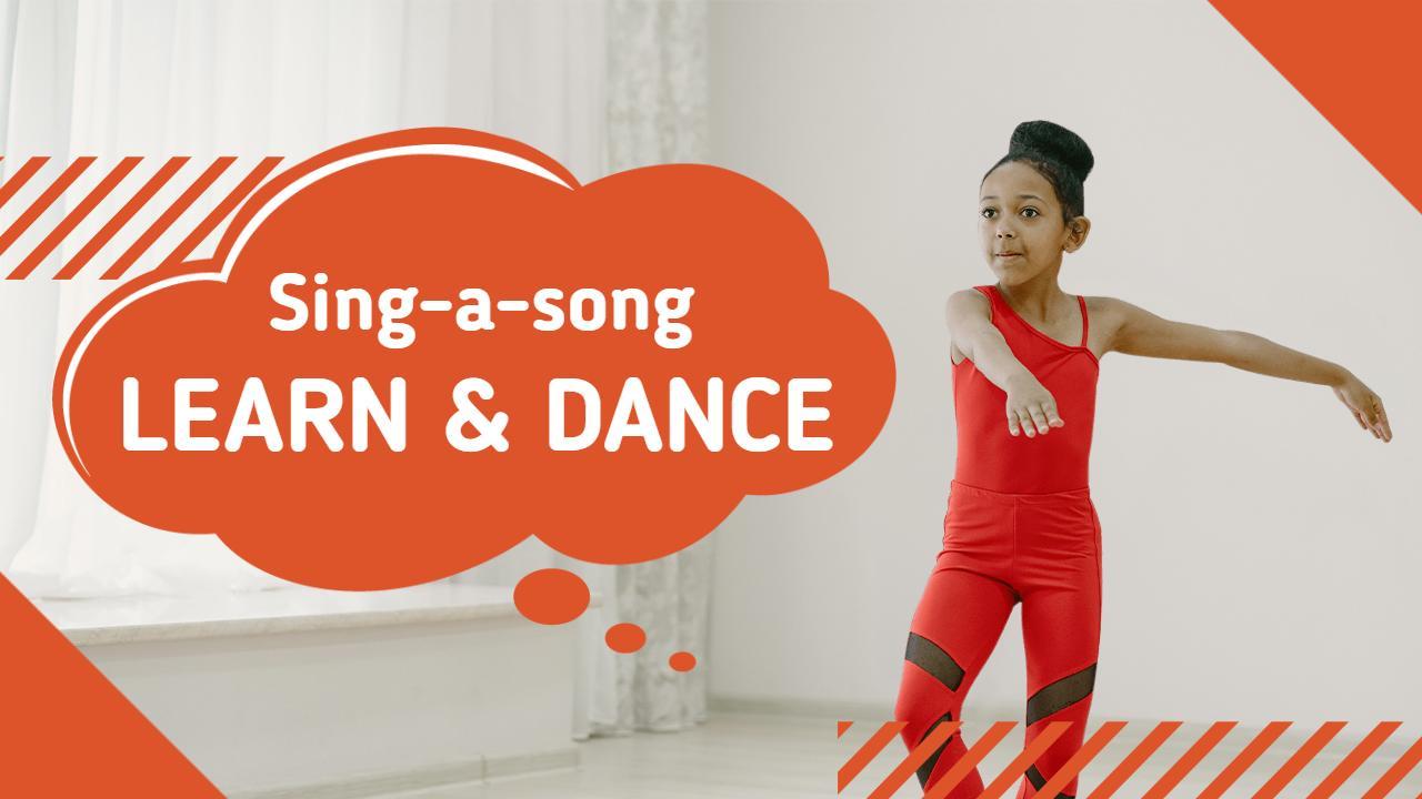 Creative Dance Routine Kids Learning YouTube Thumbnail Template