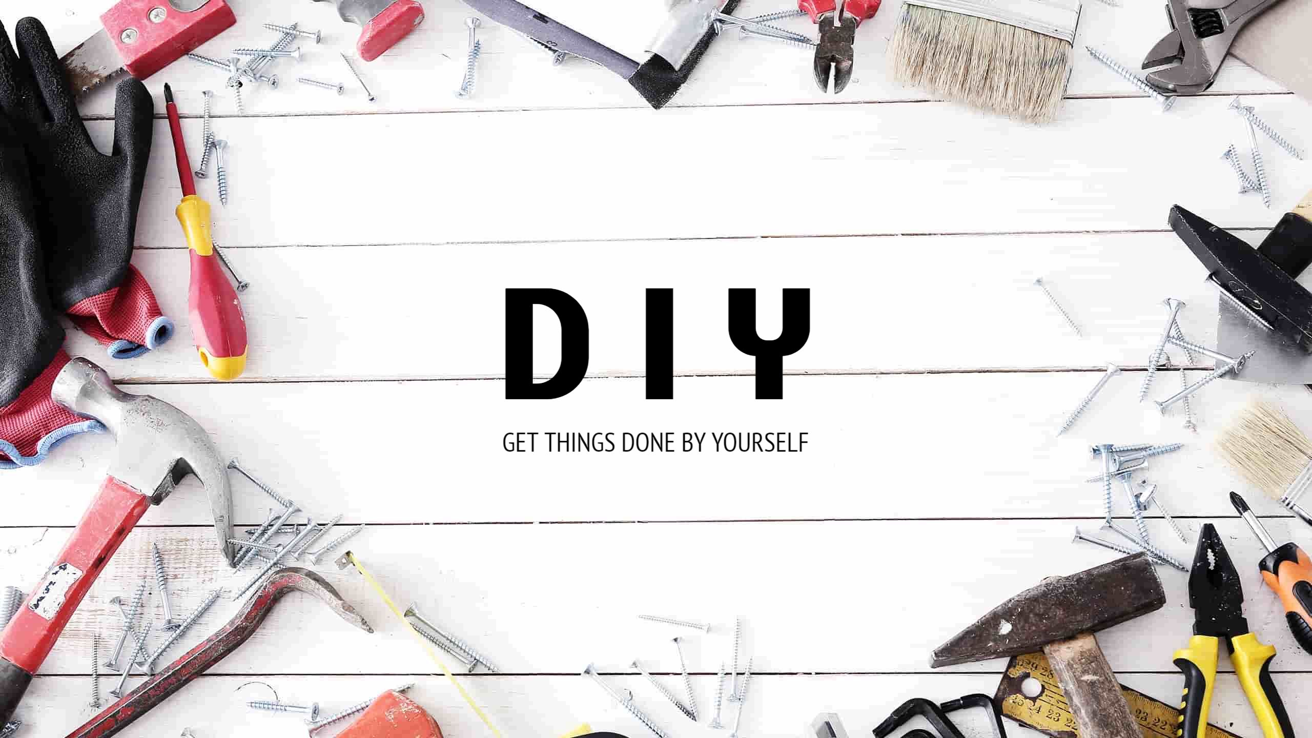 Creative DIY Tools and Equipment for Your YouTube Channel Banner Template