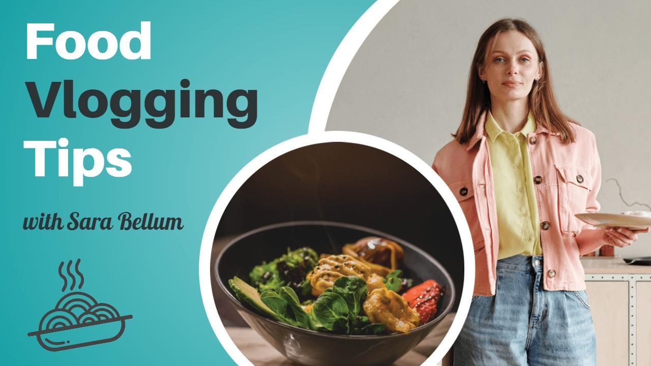 Creative Food Vlogging Tips YouTube Thumbnail Template