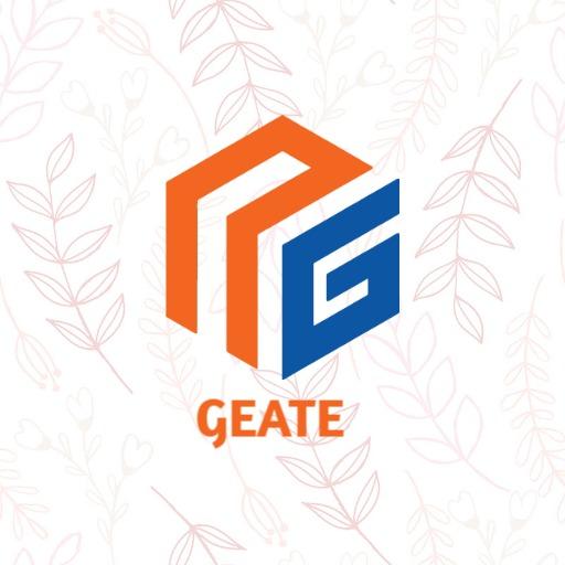 Creative Geometric Shapes Reflecting Modern Architect Logo Template