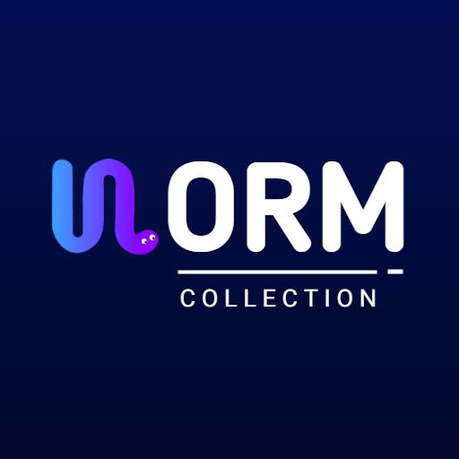 Creative Gradient Worm Collection for Fun and Playful Logo Template