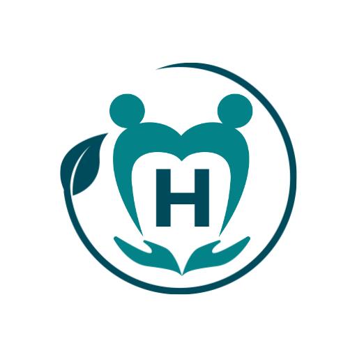 Creative Green Circle Design Featuring the Letter H Logo Template