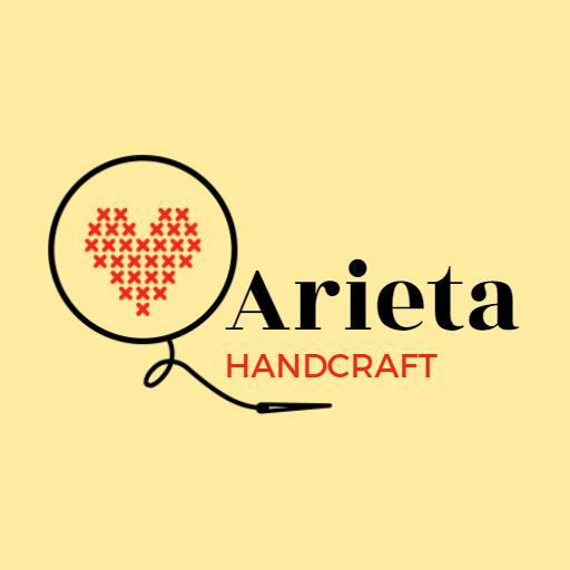 Creative Heart Design Showcasing Unique Handicraft Skills Logo Template