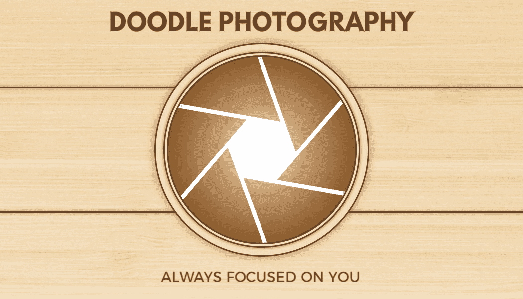 Creative Laser Cut Photography Studio Business Card Template