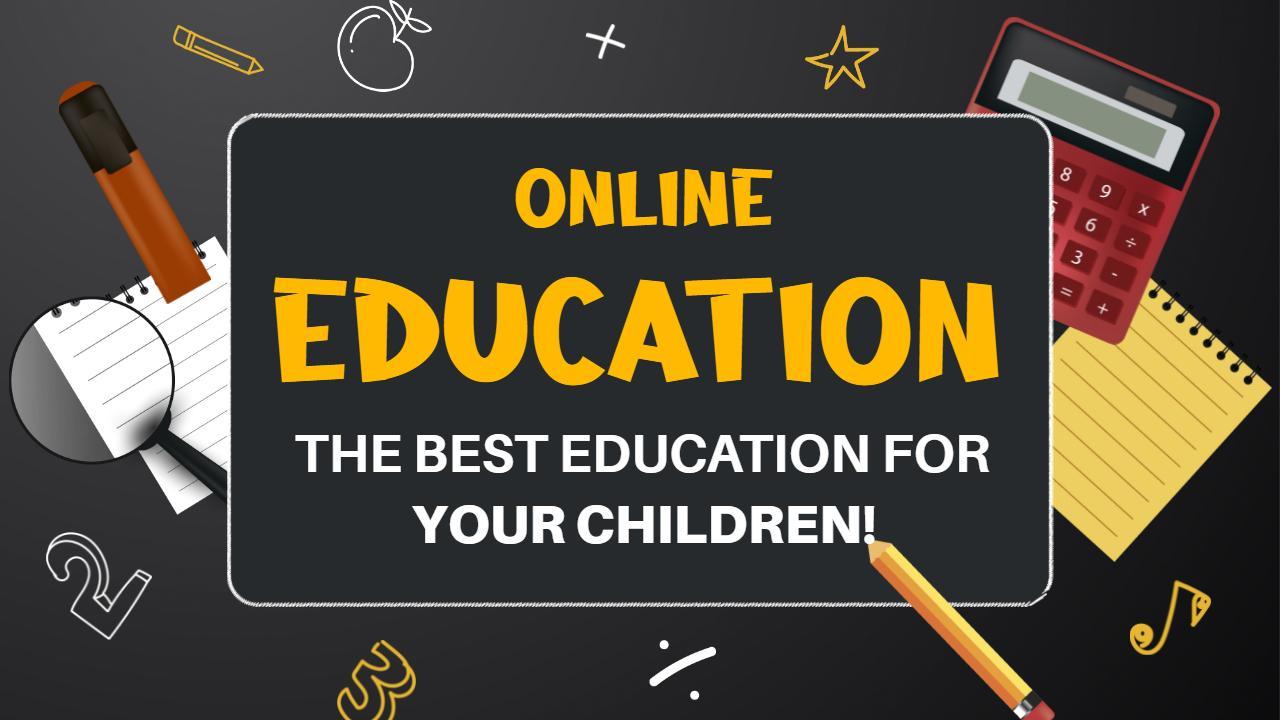 Creative Online Learning Tools YouTube Thumbnail Template